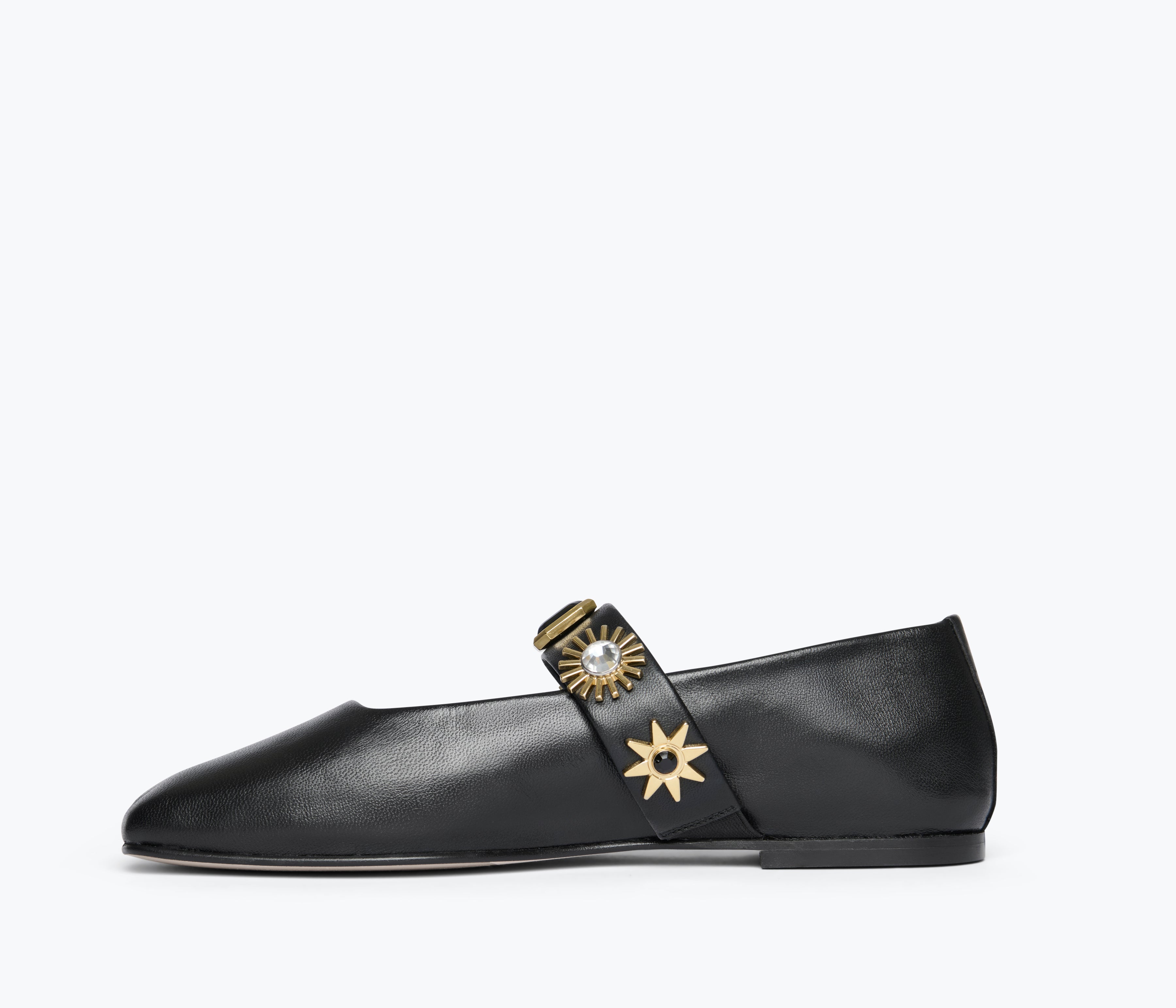 JASMINE EMBELLISHED MARY JANE FLAT, [product-type] - FREDA SALVADOR Power Shoes for Power Women