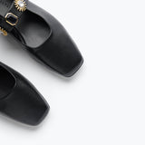 JASMINE EMBELLISHED MARY JANE FLAT, [product-type] - FREDA SALVADOR Power Shoes for Power Women