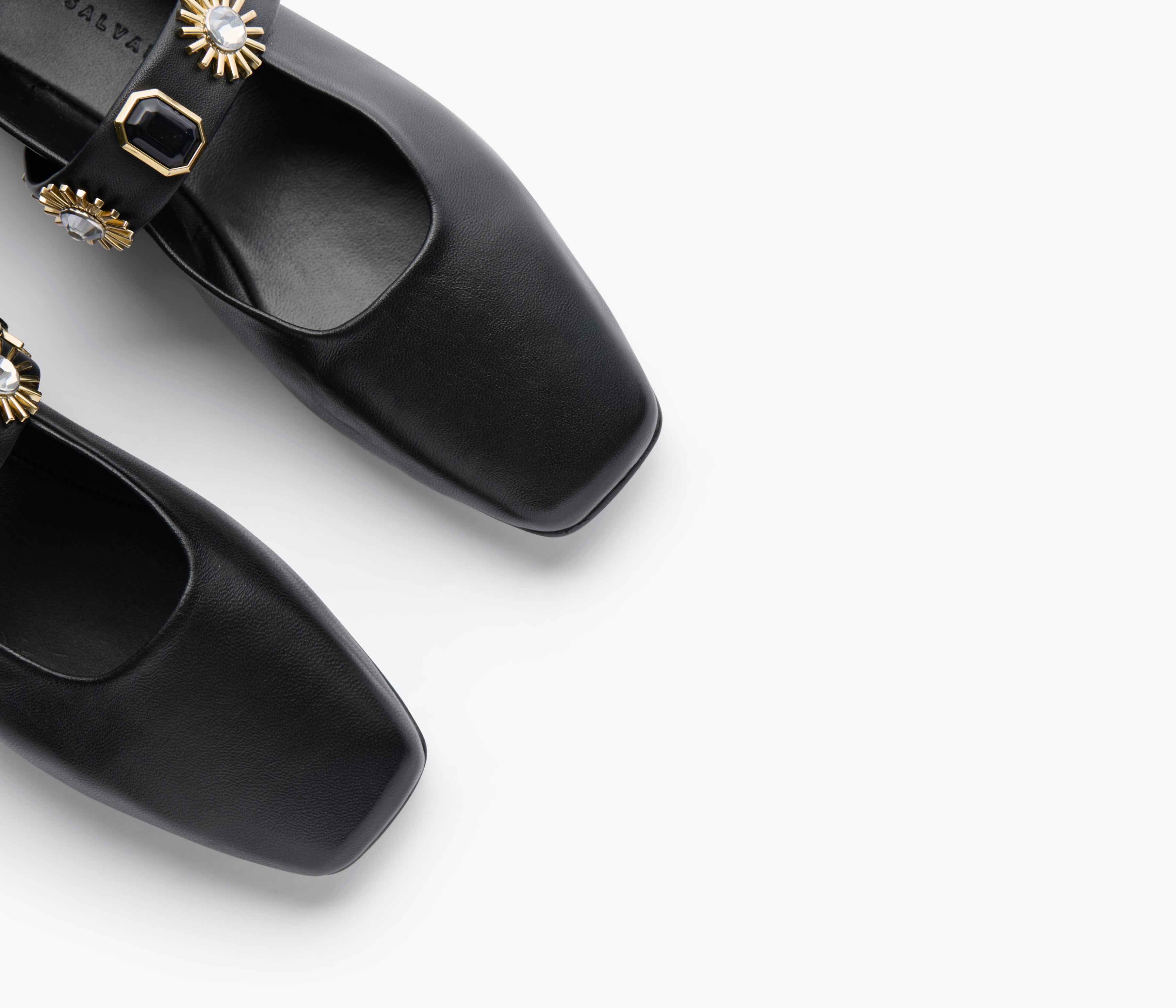 JASMINE EMBELLISHED MARY JANE FLAT, [product-type] - FREDA SALVADOR Power Shoes for Power Women