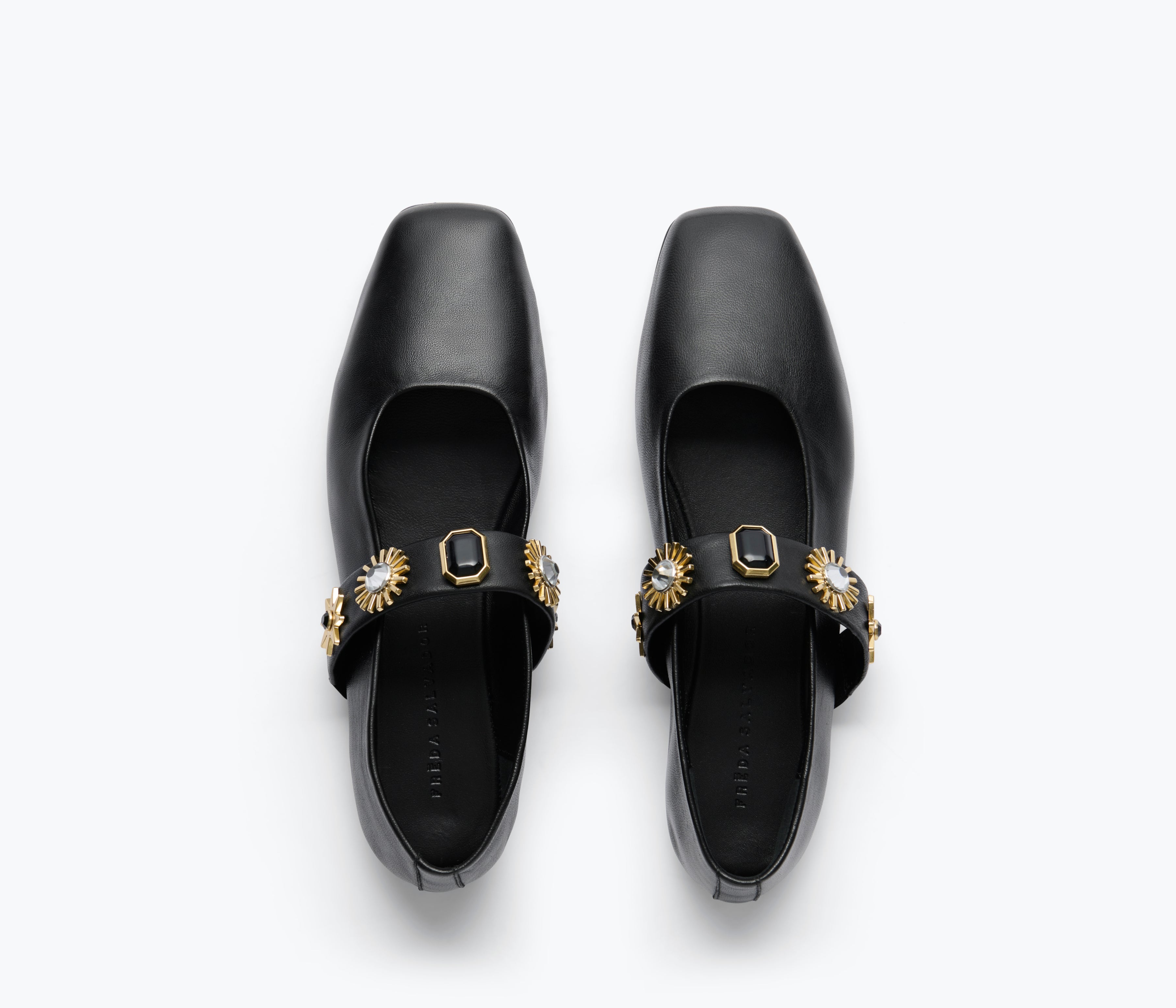 JASMINE EMBELLISHED MARY JANE FLAT, [product-type] - FREDA SALVADOR Power Shoes for Power Women