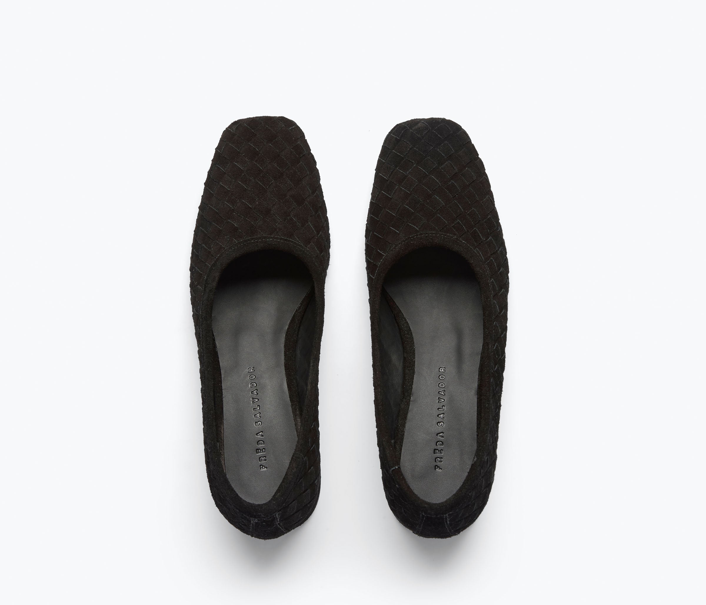 JAYLA WOVEN BALLET HEEL, [product-type] - FREDA SALVADOR Power Shoes for Power Women