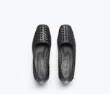 JAYLA WOVEN BALLET HEEL, [product-type] - FREDA SALVADOR Power Shoes for Power Women
