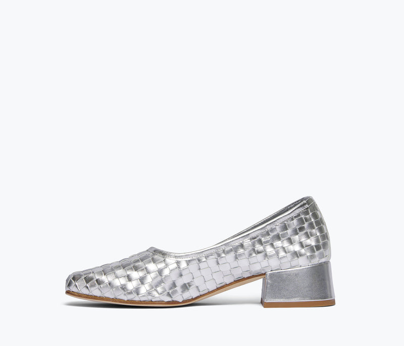 JAYLA WOVEN BALLET HEEL