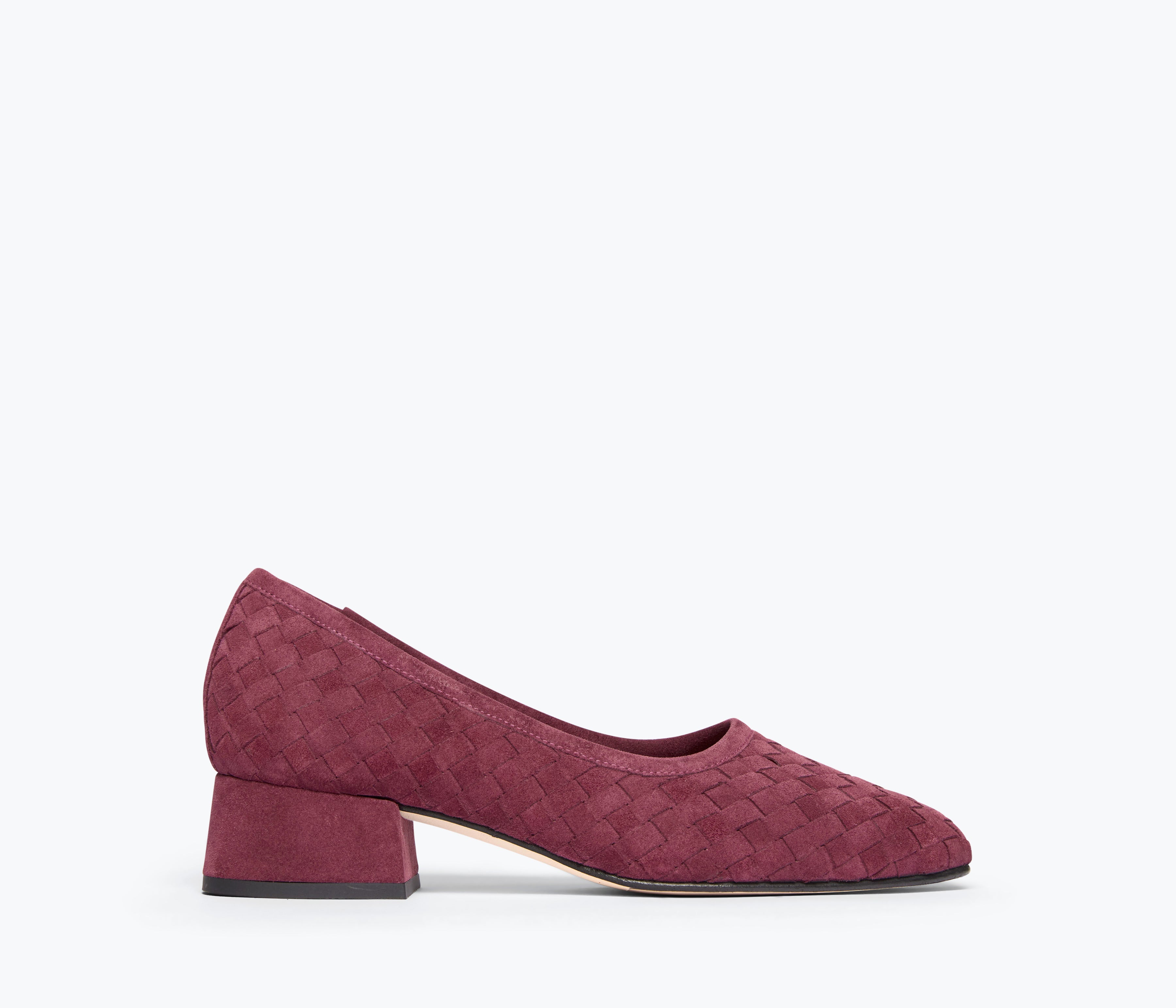 JAYLA WOVEN BALLET HEEL, [product-type] - FREDA SALVADOR Power Shoes for Power Women