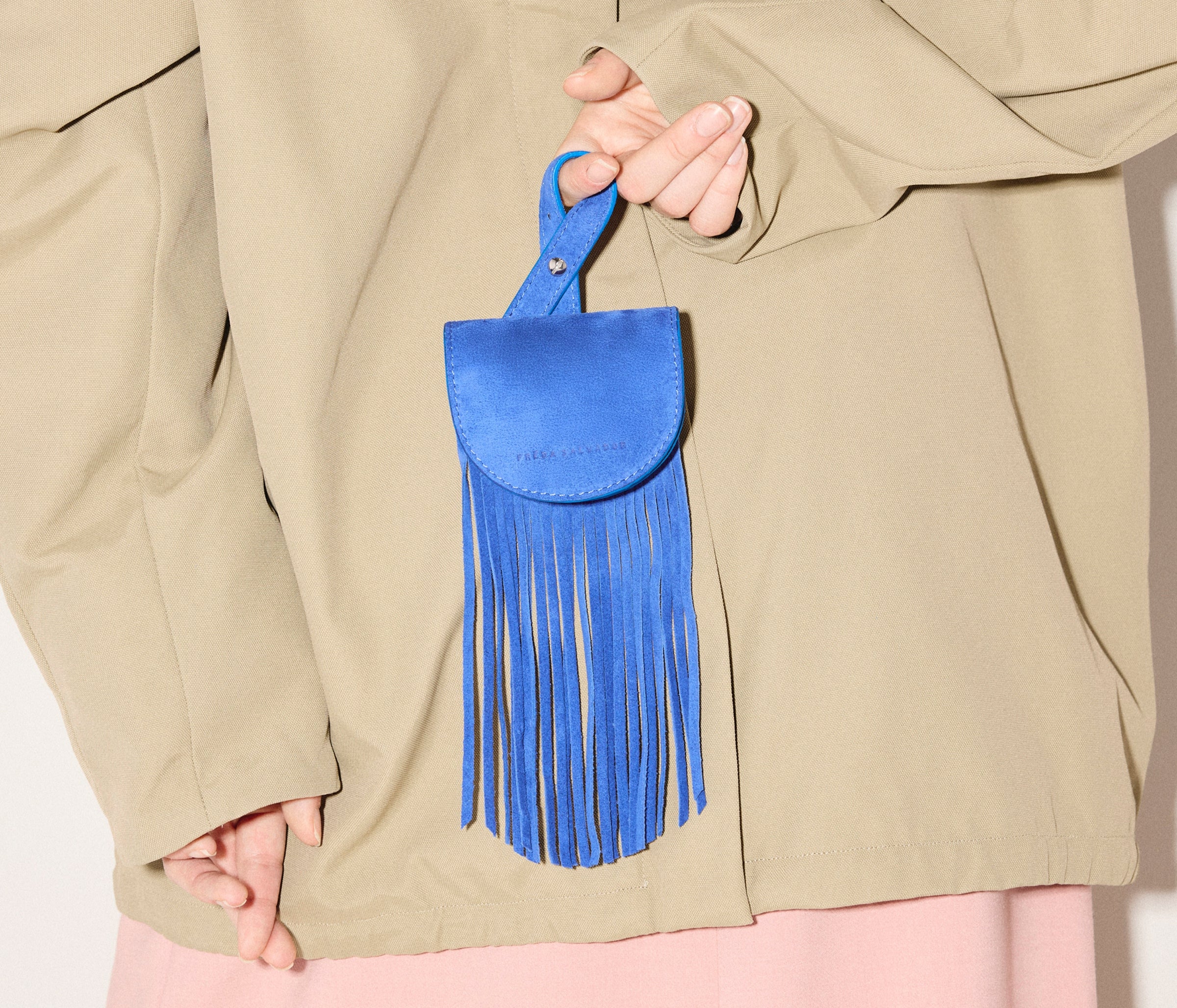 JONI FRINGE BAG CHARM, [product-type] - FREDA SALVADOR Power Shoes for Power Women