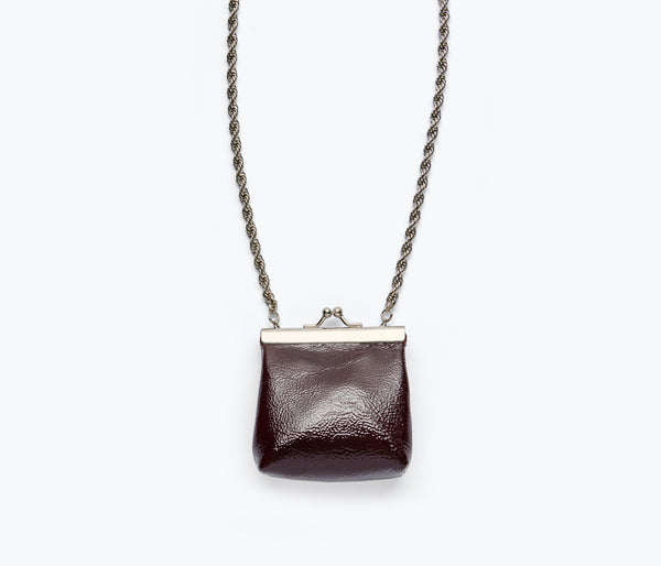 FOTUSフェトウス 1999SS symbol mark coin purse kenzo_wine_crinkle_patent_top_