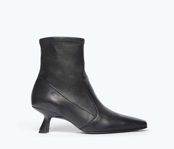 Freda block hot sale heel ankle bootie