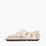 MAHIRA WOVEN LOAFER, [product-type] - FREDA SALVADOR Power Shoes for Power Women