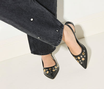 MARIE SLINGBACK POINT FLAT