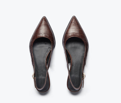 MARIE SLINGBACK POINT FLAT