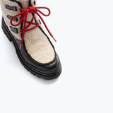 MARLEY SHEARLING LUG BOOT