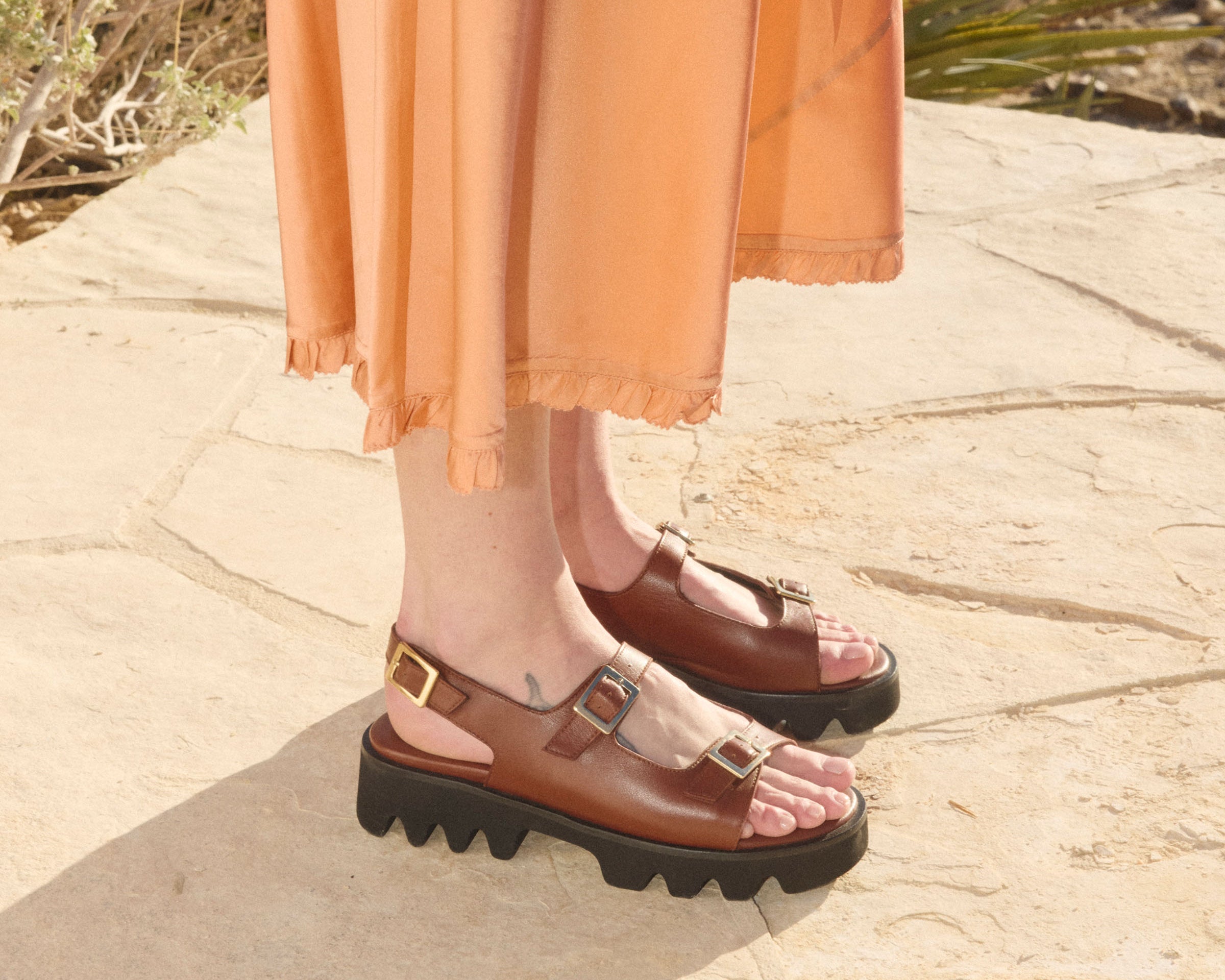 MINDY - Chocolate Calf, [product-type] - FREDA SALVADOR Power Shoes for Power Women