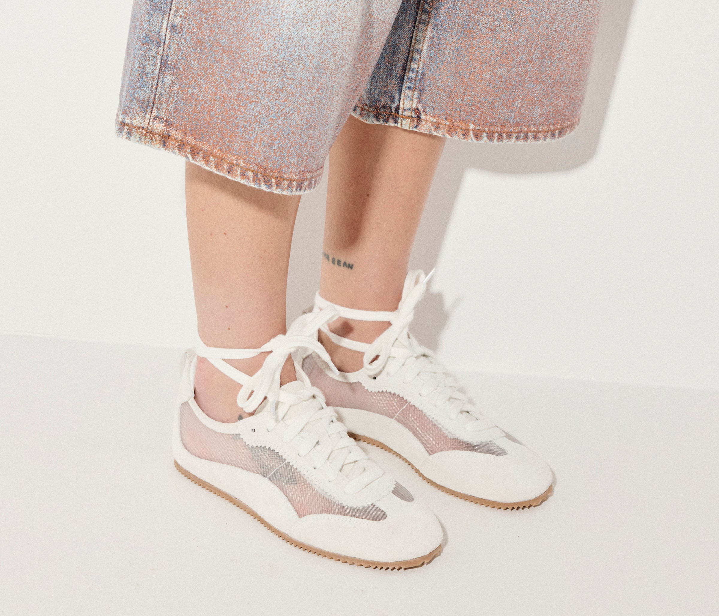 MINNIE MESH BALLET SNEAKER, [product-type] - FREDA SALVADOR Power Shoes for Power Women
