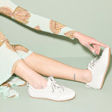 MINNIE - Milk Calf Combo, [product-type] - FREDA SALVADOR Power Shoes for Power Women