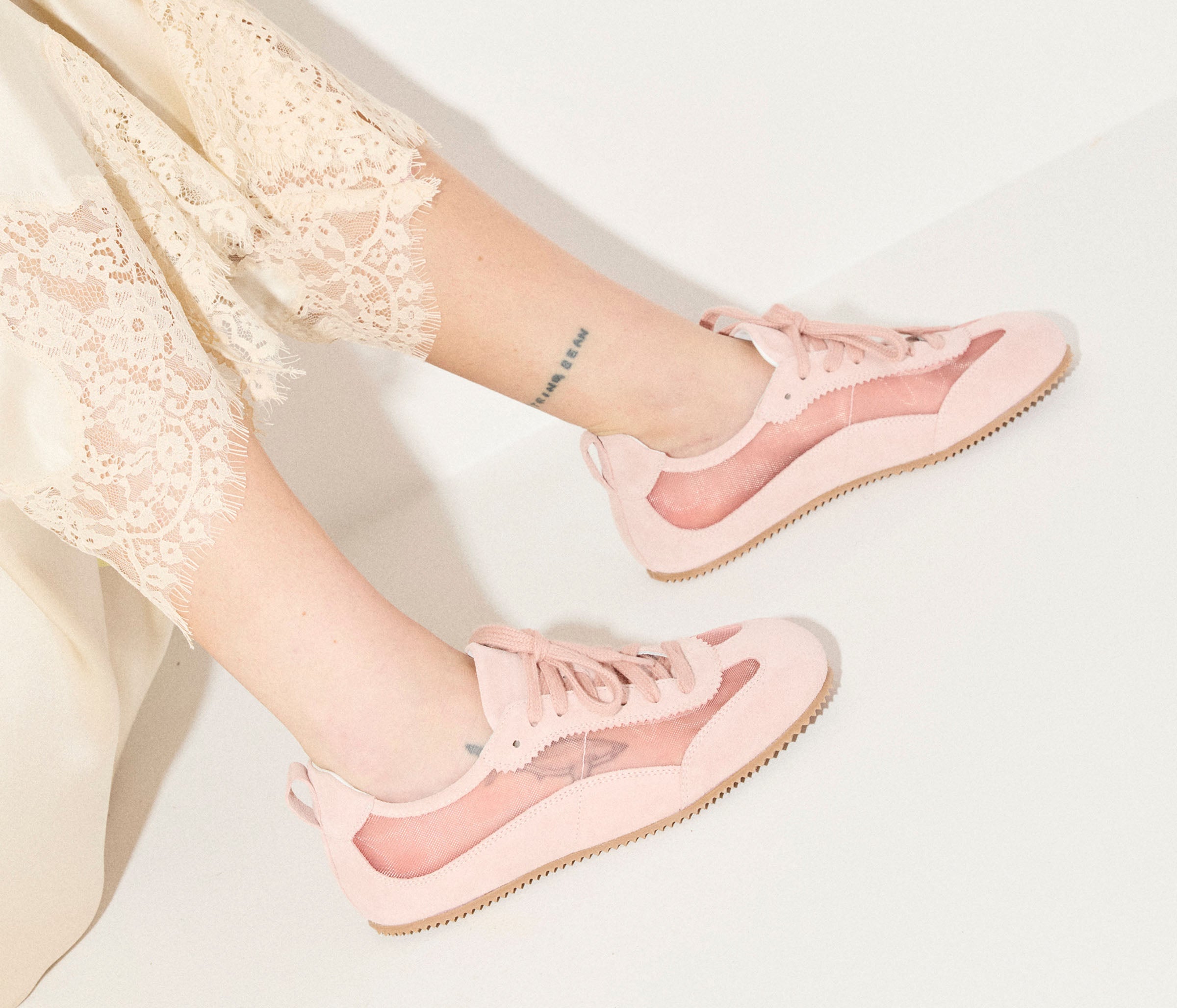 MINNIE MESH BALLET SNEAKER, [product-type] - FREDA SALVADOR Power Shoes for Power Women
