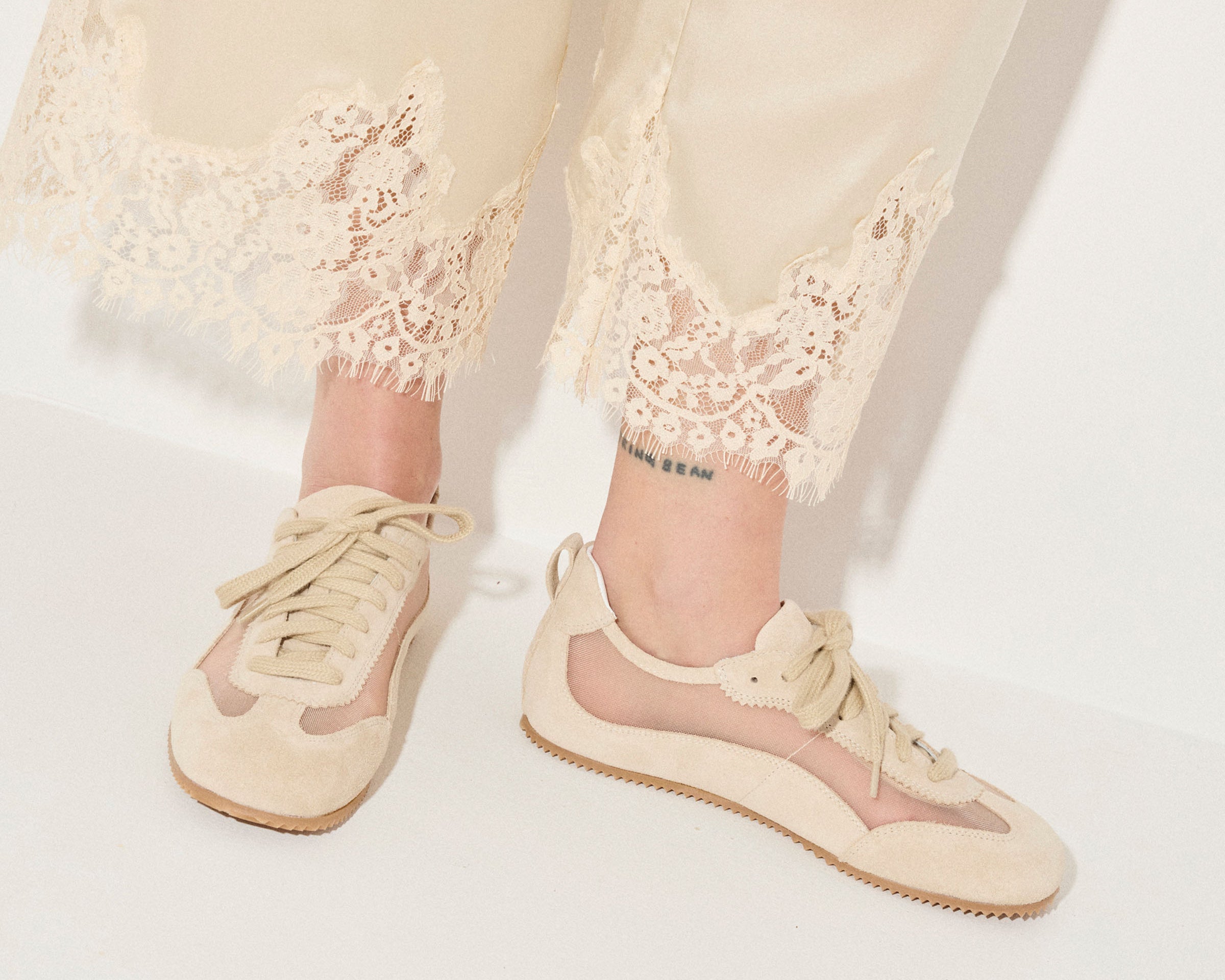 MINNIE MESH BALLET SNEAKER, [product-type] - FREDA SALVADOR Power Shoes for Power Women