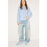 MINNIE - Sky Blue Suede, [product-type] - FREDA SALVADOR Power Shoes for Power Women