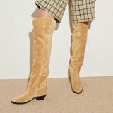 MOLLY WESTERN KNEE HIGH BOOT, [product-type] - FREDA SALVADOR Power Shoes for Power Women