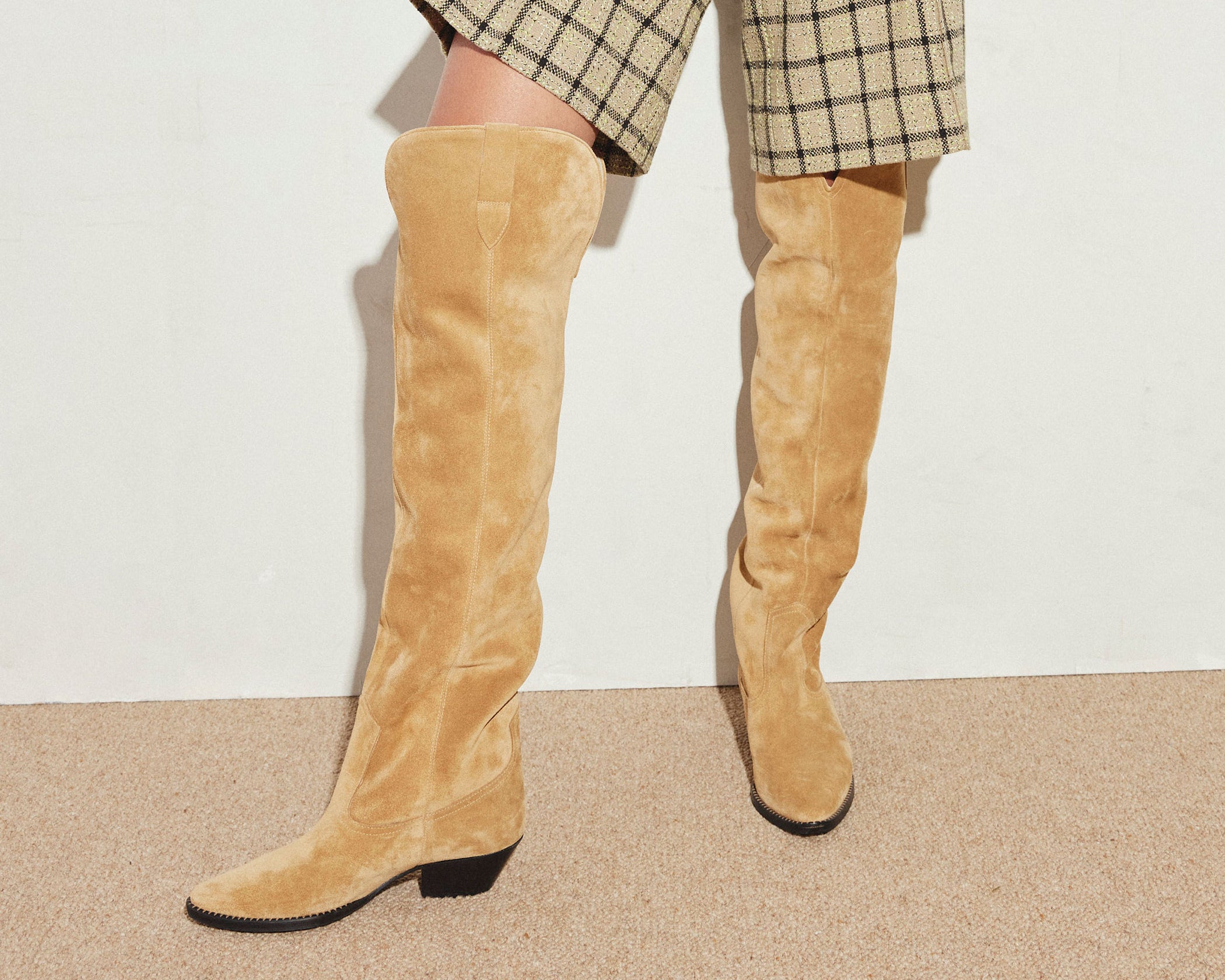 MOLLY WESTERN KNEE HIGH BOOT, [product-type] - FREDA SALVADOR Power Shoes for Power Women