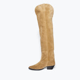 MOLLY WESTERN KNEE HIGH BOOT, [product-type] - FREDA SALVADOR Power Shoes for Power Women