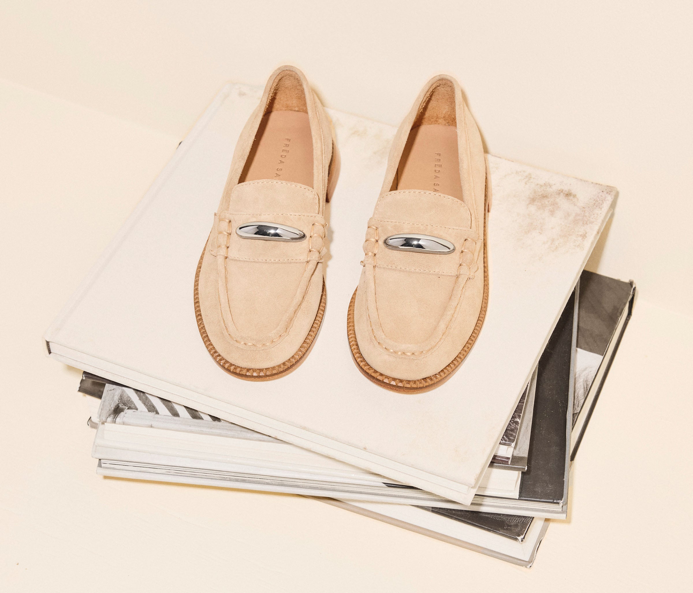 CRESCENT LOAFER CHARM, [product-type] - FREDA SALVADOR Power Shoes for Power Women