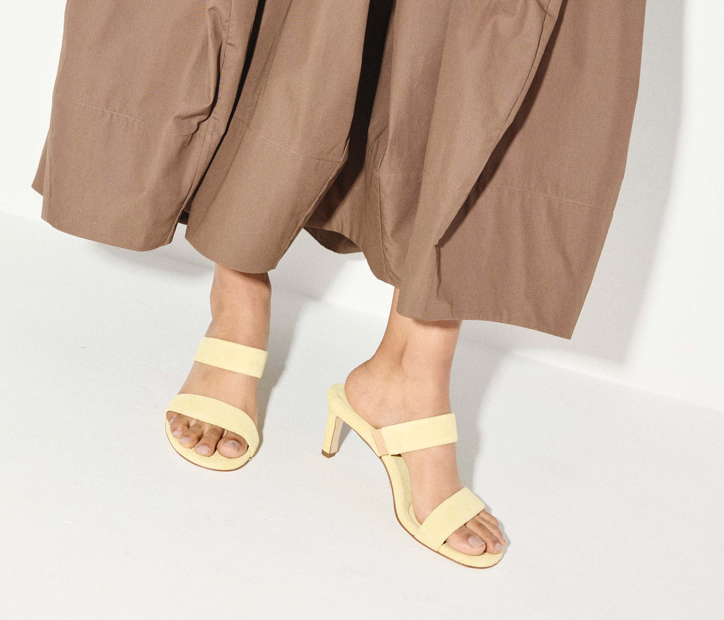 POPPY DOUBLE STRAP HEEL, [product-type] - FREDA SALVADOR Power Shoes for Power Women