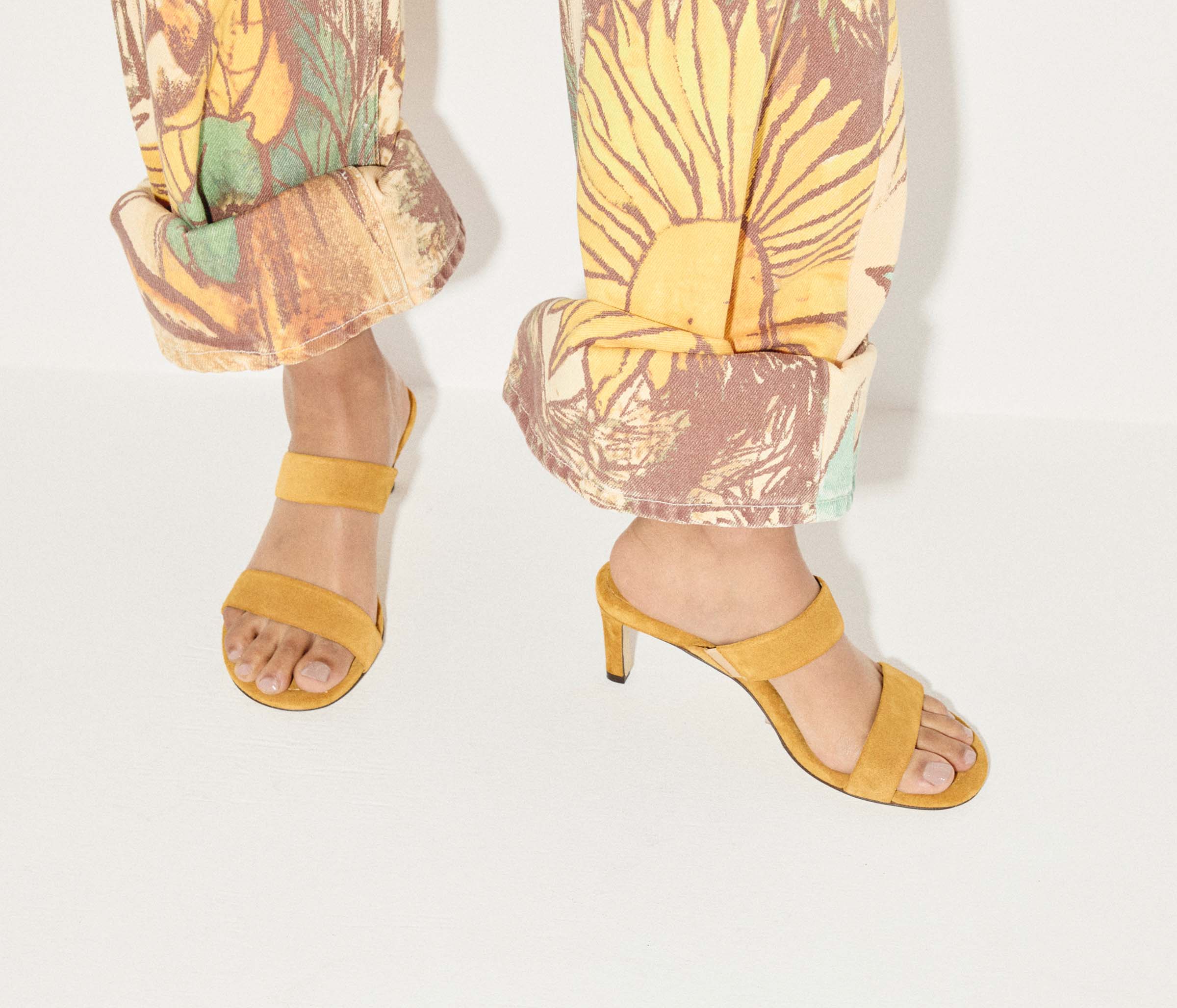 POPPY DOUBLE STRAP HEEL, [product-type] - FREDA SALVADOR Power Shoes for Power Women