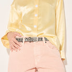 Freda Salvador Rebecca belt with zebra print and hair-textured strap, stylish accessory for casual and dressy outfits.