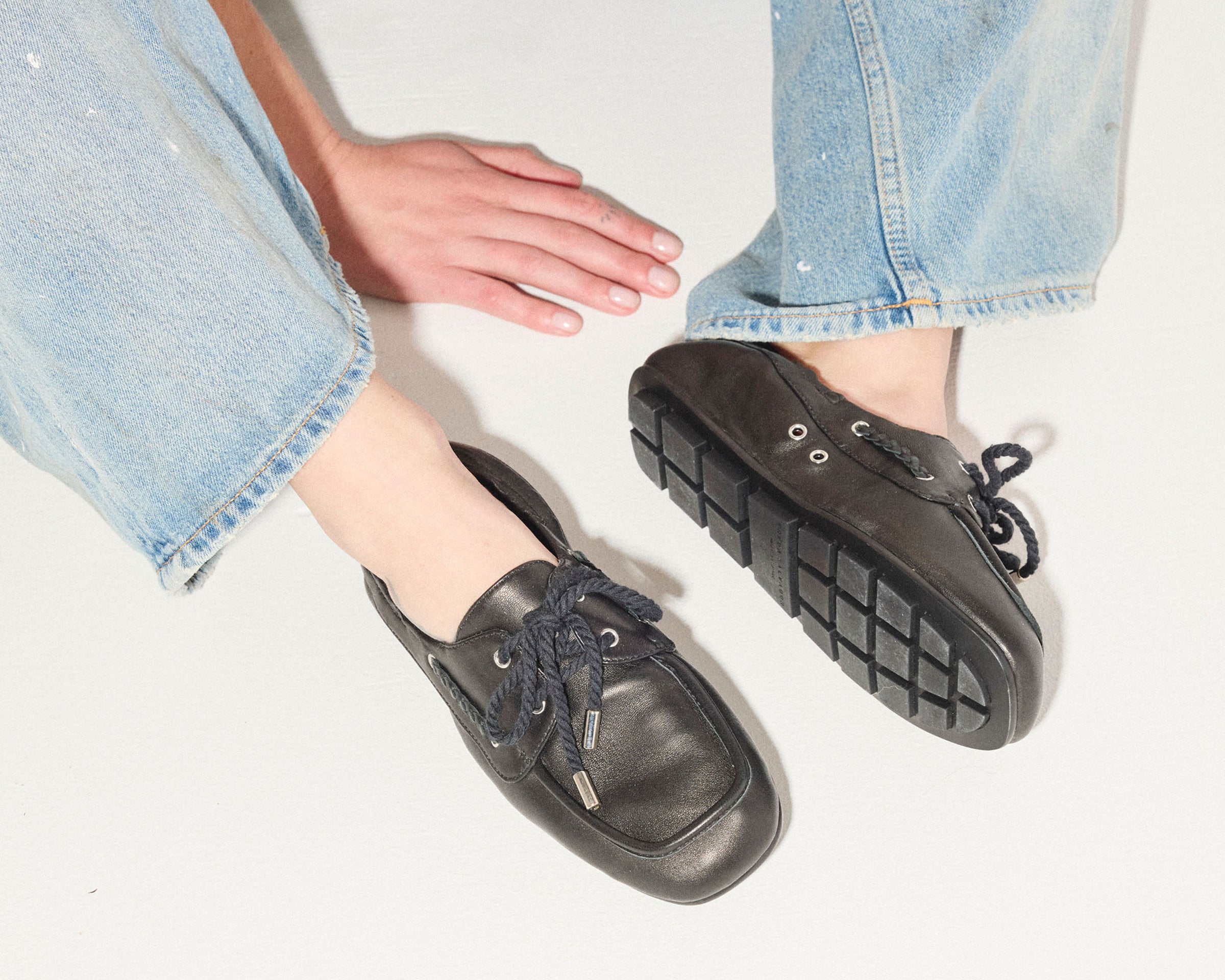 RIA - Black Nappa, [product-type] - FREDA SALVADOR Power Shoes for Power Women