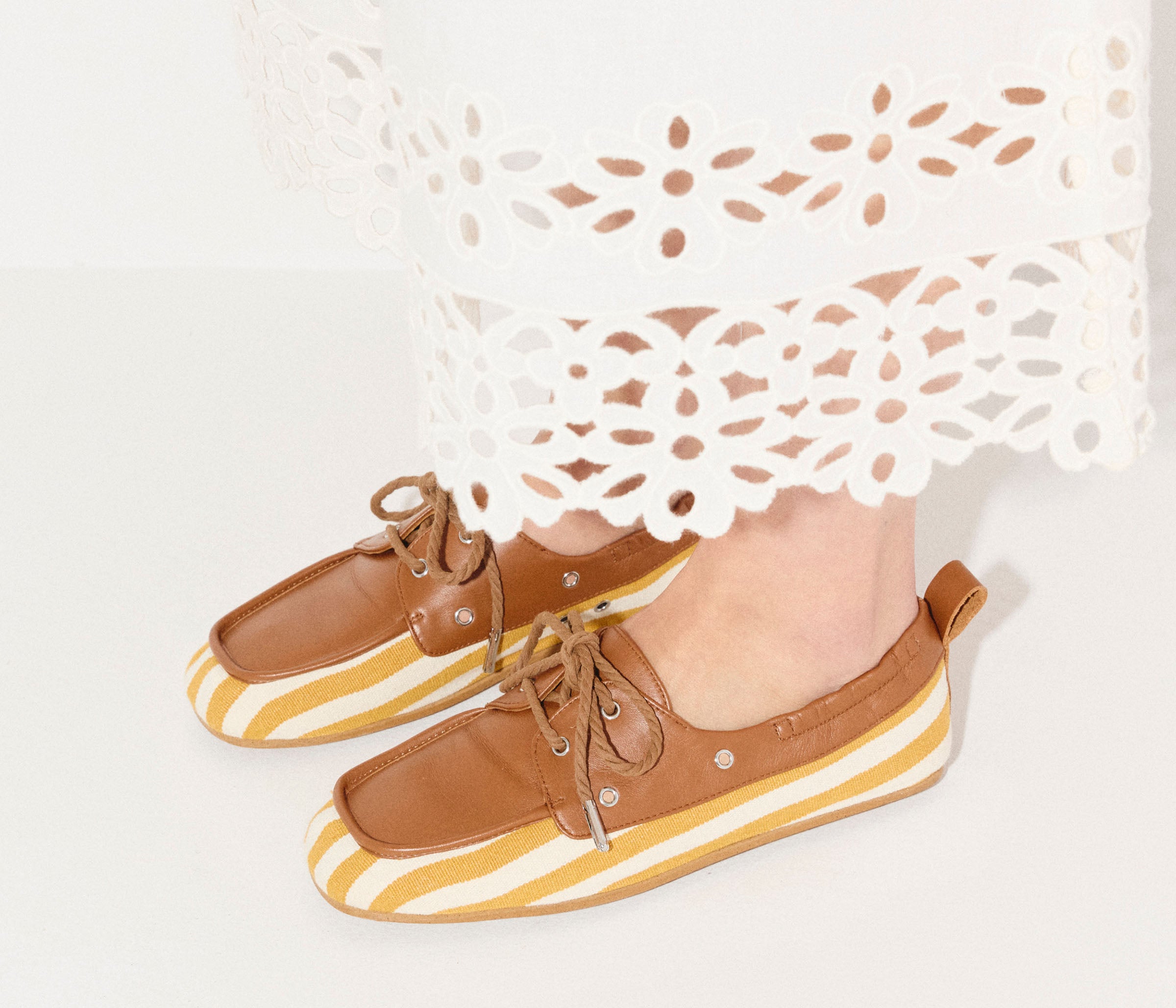 RIA SOFT BOAT SHOE, [product-type] - FREDA SALVADOR Power Shoes for Power Women