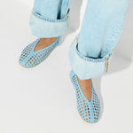 RILEY OPEN WEAVE BALLET FLAT, [product-type] - FREDA SALVADOR Power Shoes for Power Women