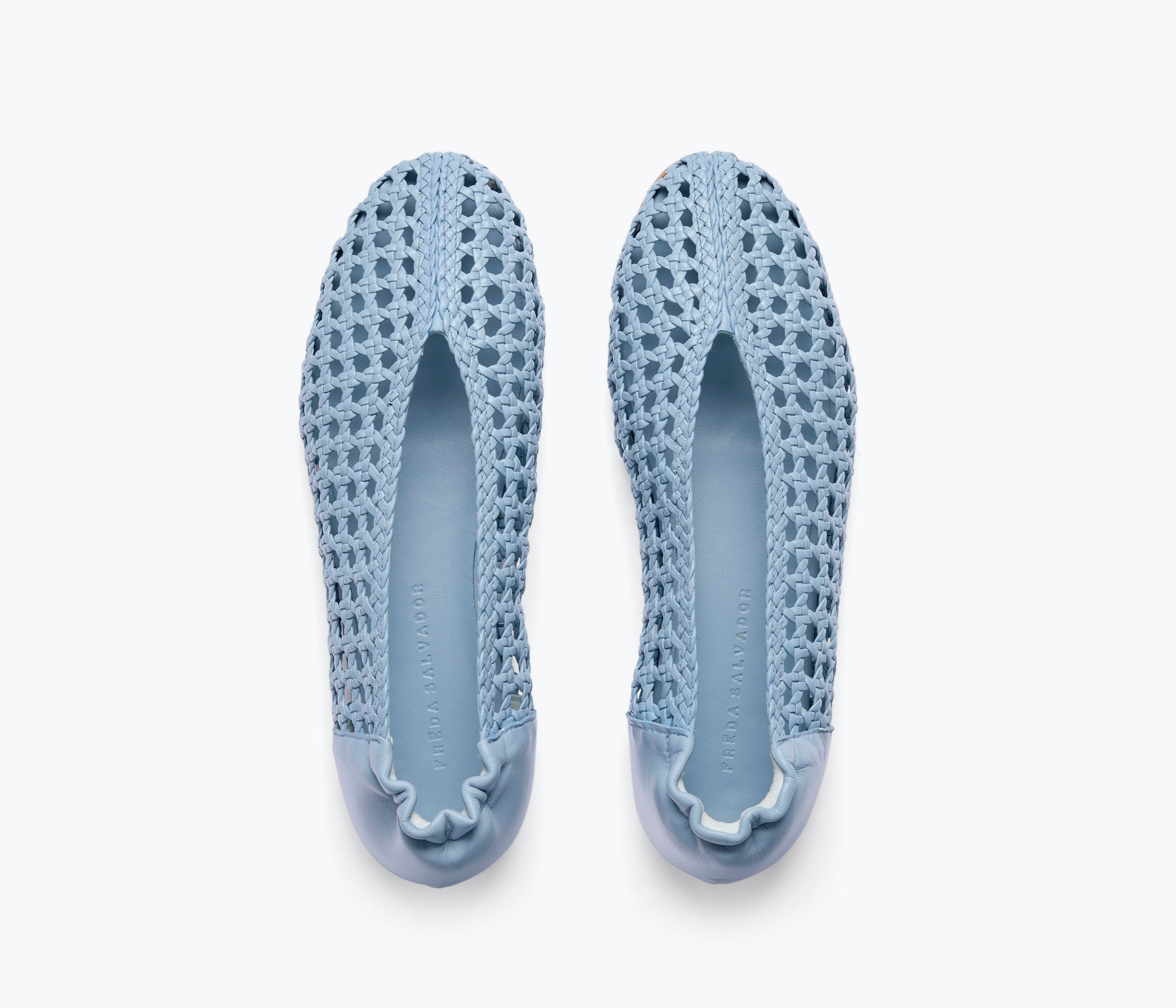 RILEY OPEN WEAVE BALLET FLAT, [product-type] - FREDA SALVADOR Power Shoes for Power Women
