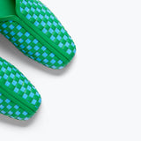 SAANVI WOVEN LEATHER SLIDE, [product-type] - FREDA SALVADOR Power Shoes for Power Women