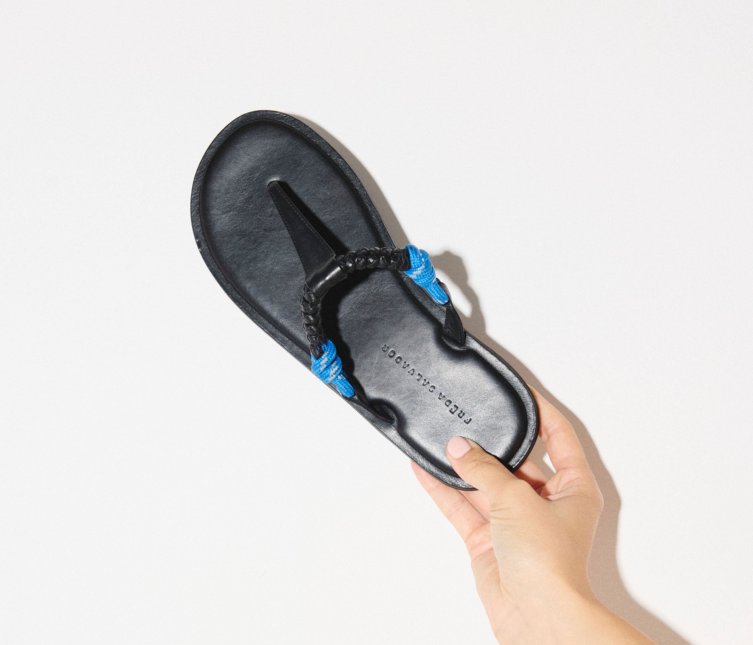 SELAH - Cobalt Rope Combo, [product-type] - FREDA SALVADOR Power Shoes for Power Women