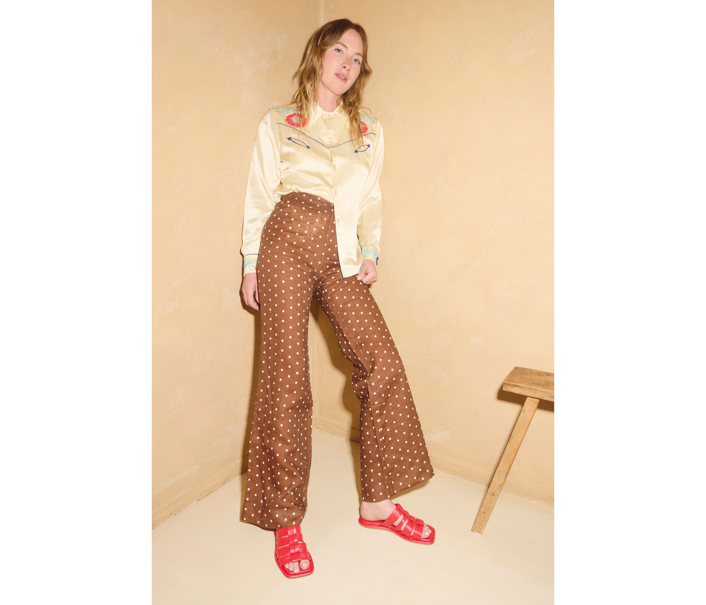 SELENA - Crimson Nappa, [product-type] - FREDA SALVADOR Power Shoes for Power Women