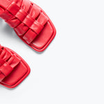 SELENA - Crimson Nappa, [product-type] - FREDA SALVADOR Power Shoes for Power Women