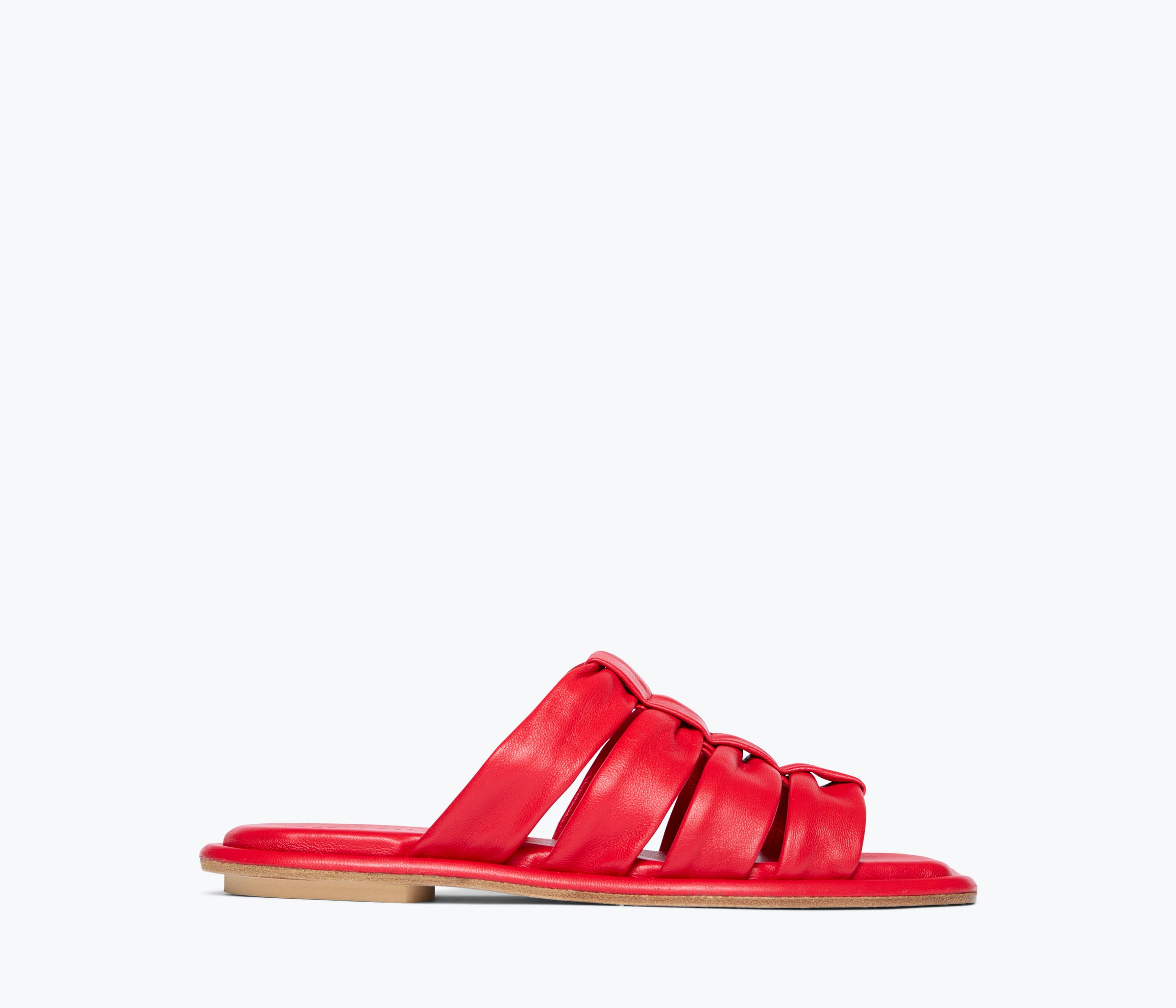 SELENA - Crimson Nappa, [product-type] - FREDA SALVADOR Power Shoes for Power Women