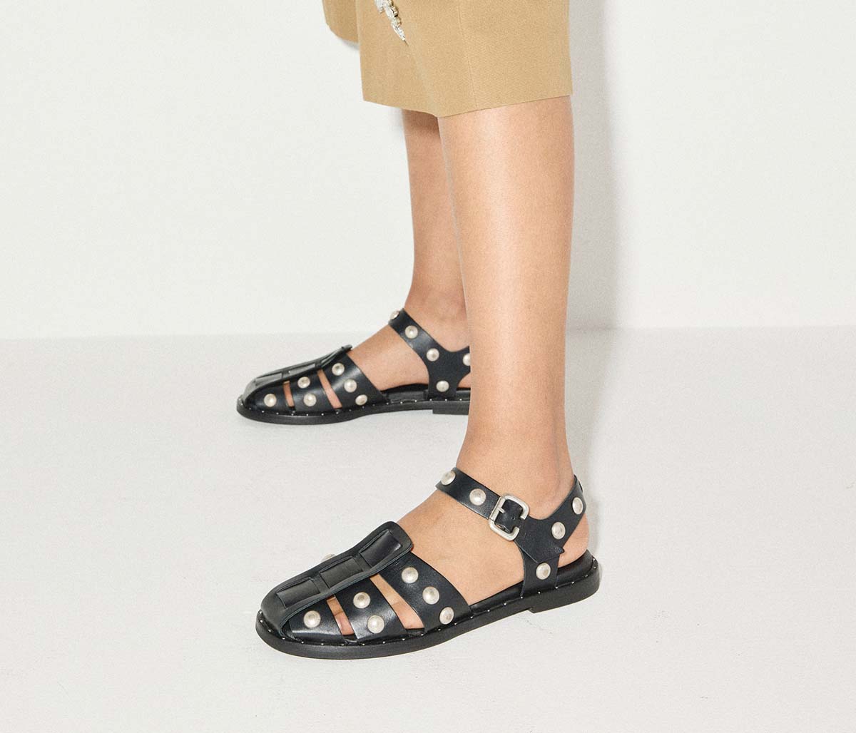 SERA FISHERMAN SANDAL, [product-type] - FREDA SALVADOR Power Shoes for Power Women