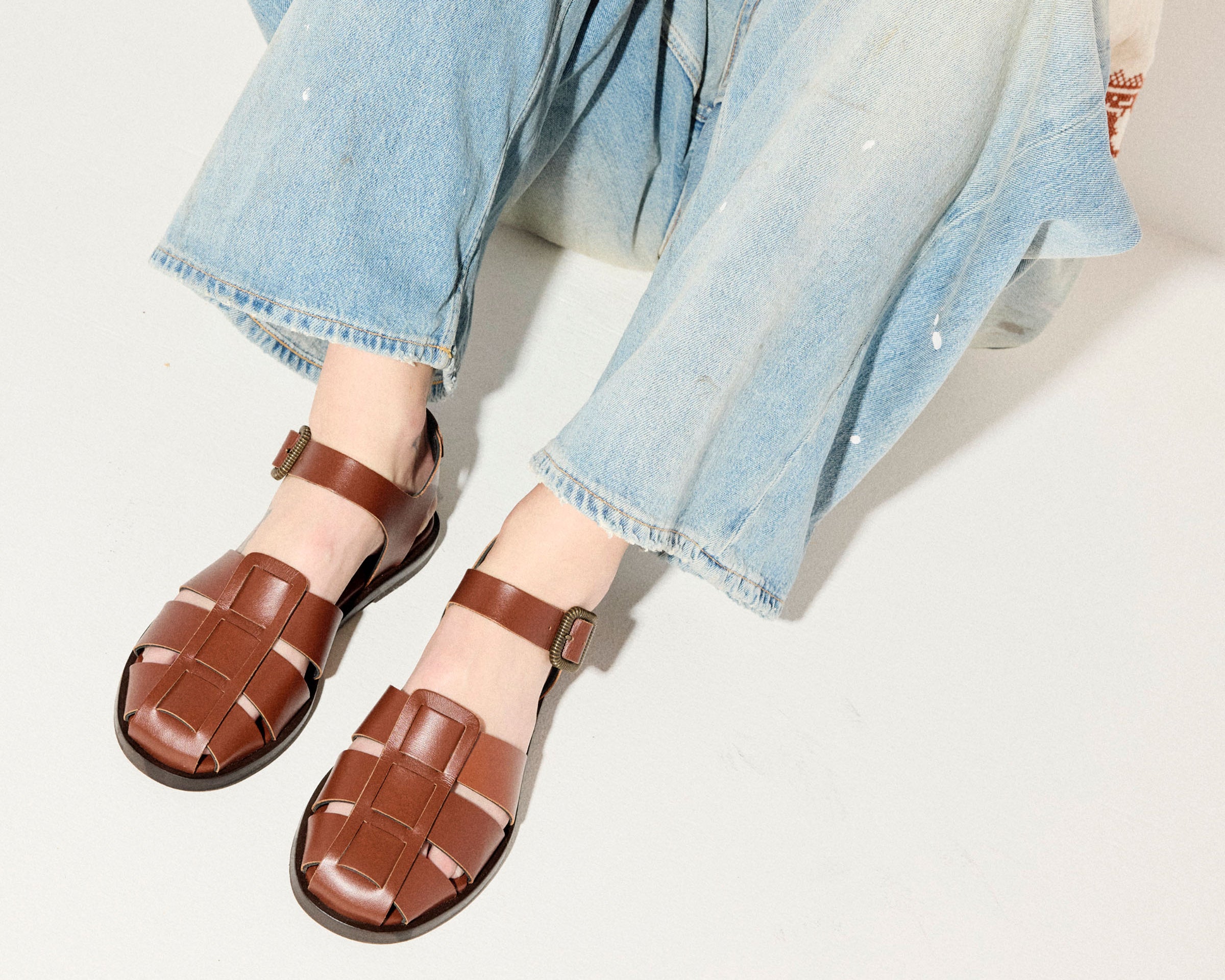 SERA FISHERMAN SANDAL, [product-type] - FREDA SALVADOR Power Shoes for Power Women