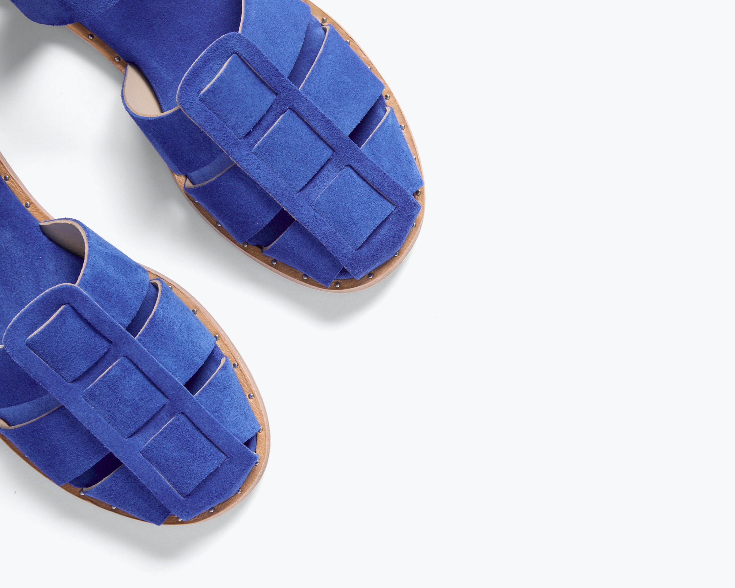 SERA - Cobalt Suede, [product-type] - FREDA SALVADOR Power Shoes for Power Women