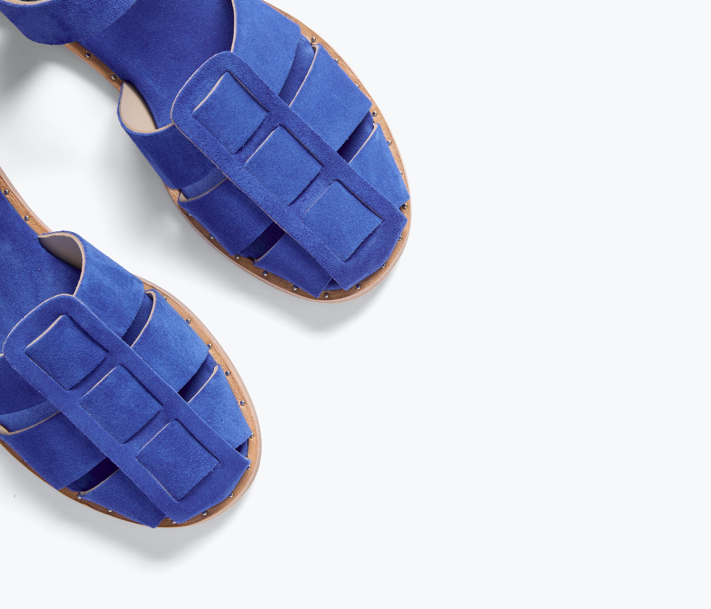 SERA - Cobalt Suede, [product-type] - FREDA SALVADOR Power Shoes for Power Women