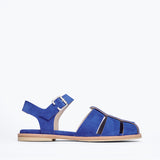 SERA - Cobalt Suede, [product-type] - FREDA SALVADOR Power Shoes for Power Women