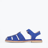 SERA - Cobalt Suede, [product-type] - FREDA SALVADOR Power Shoes for Power Women