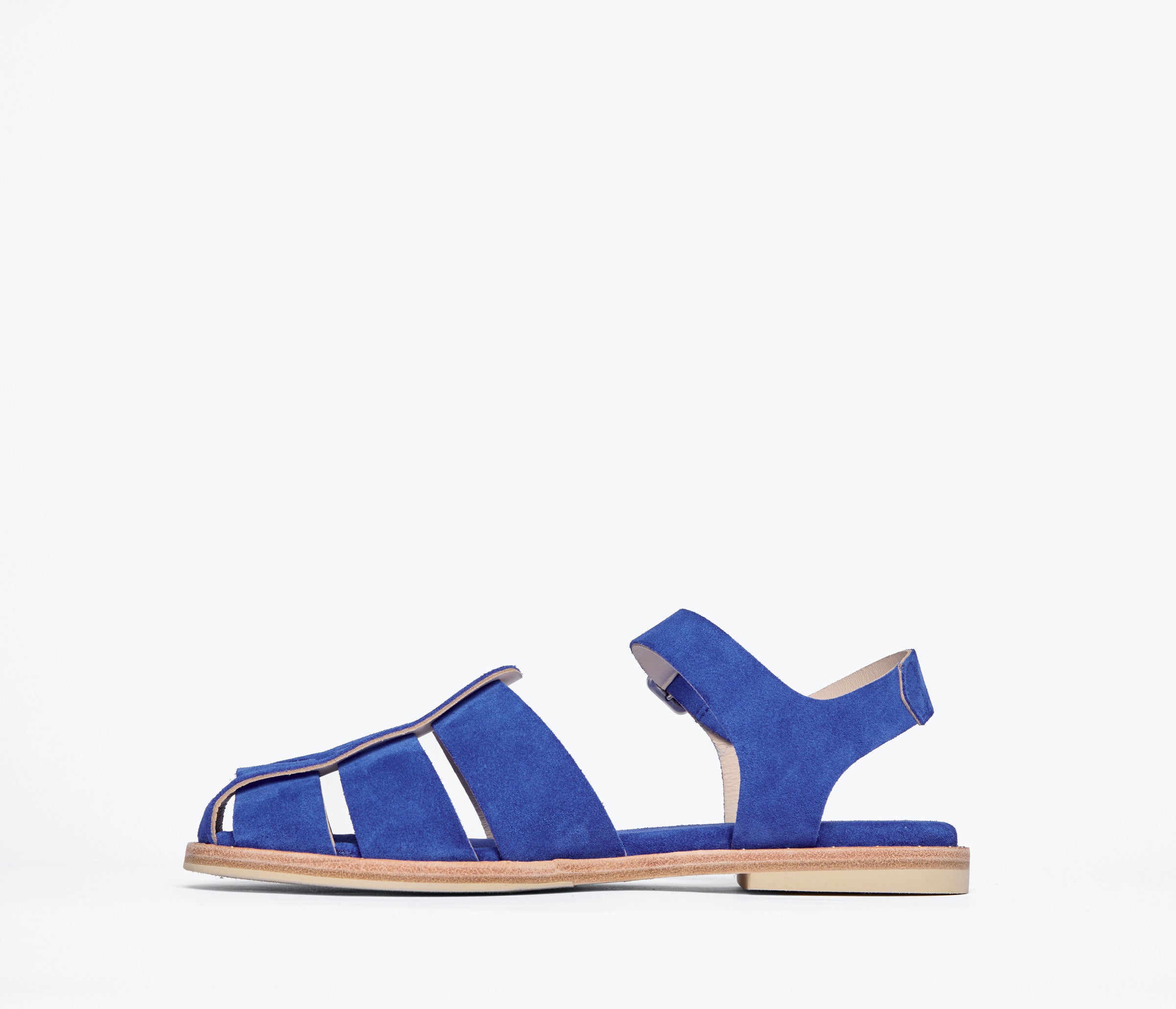 SERA - Cobalt Suede, [product-type] - FREDA SALVADOR Power Shoes for Power Women