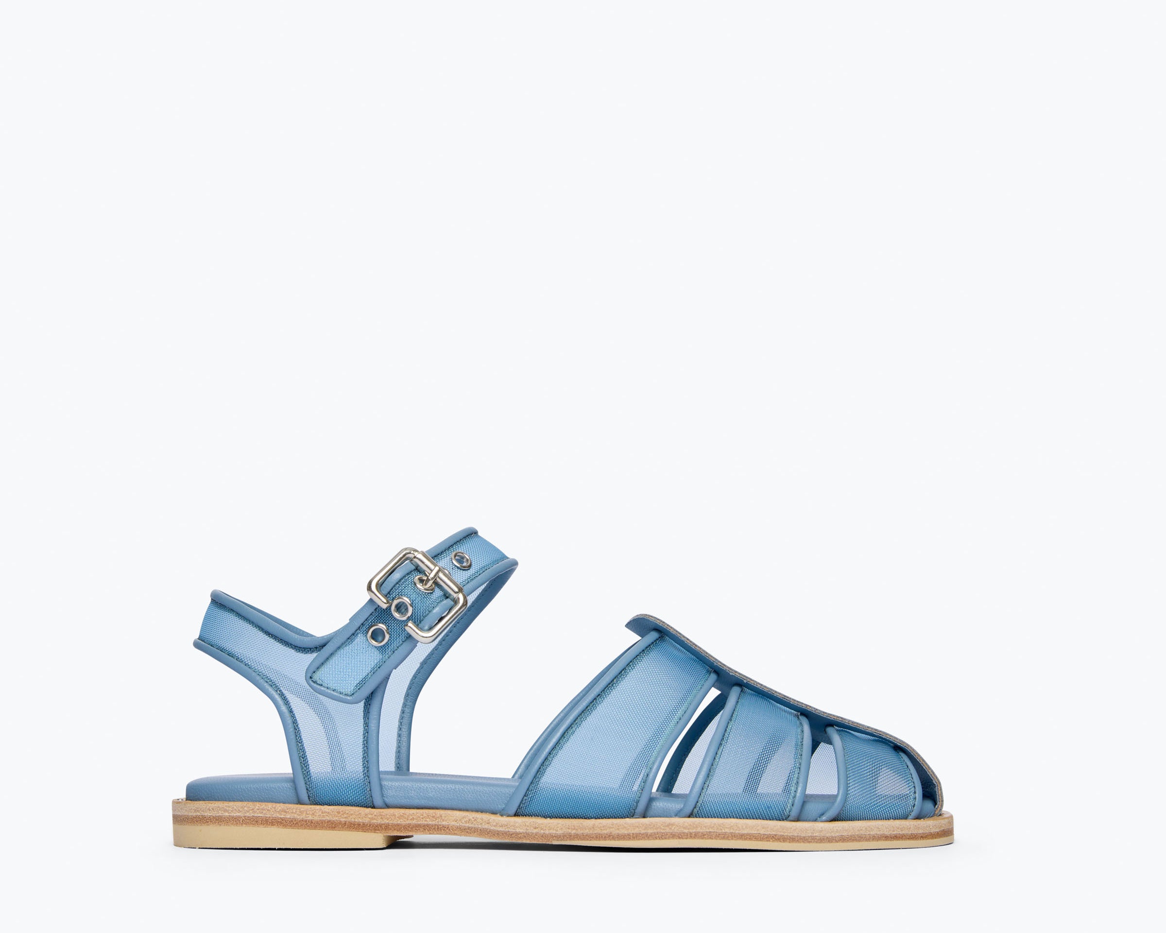 SERA - Denim Mesh, [product-type] - FREDA SALVADOR Power Shoes for Power Women