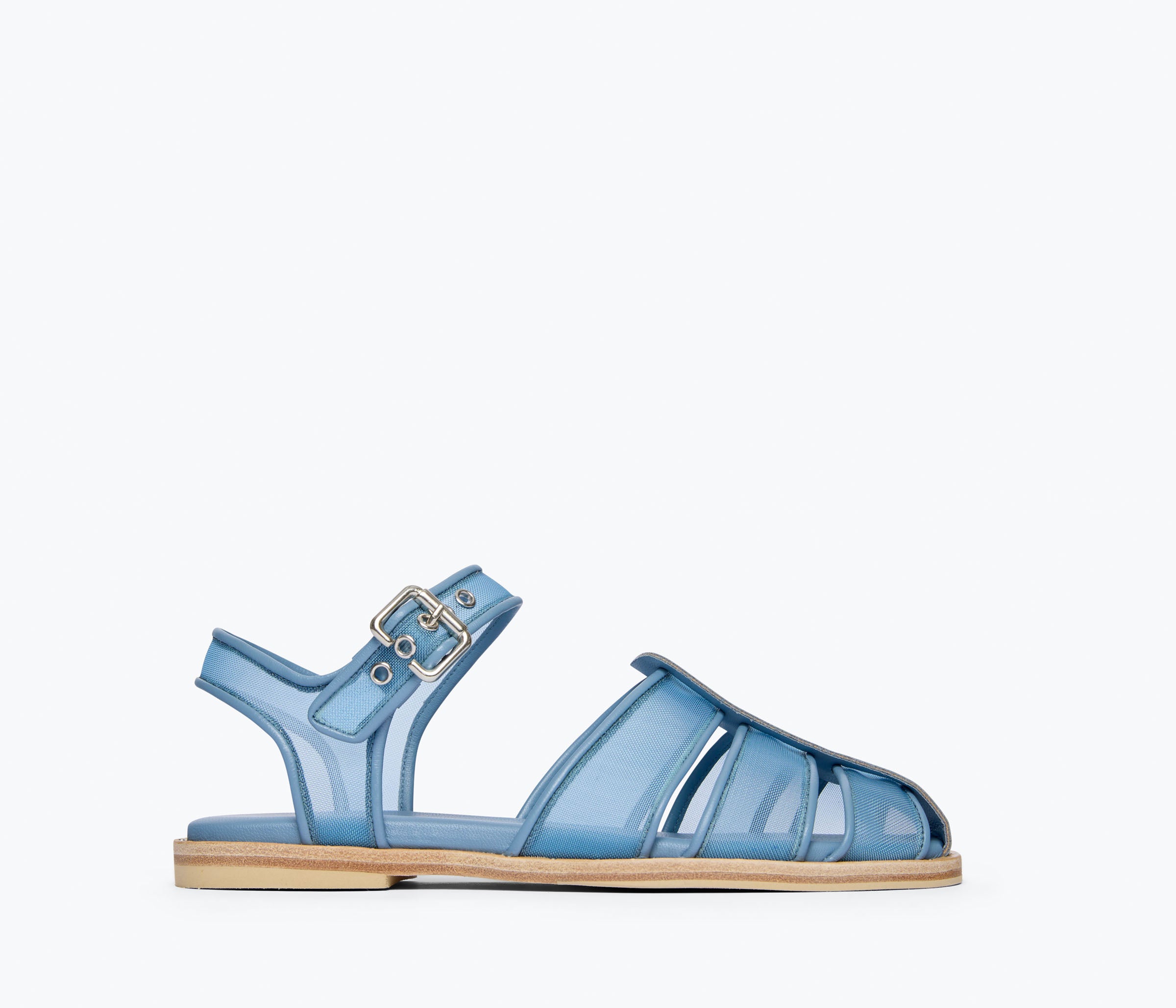 SERA - Denim Mesh, [product-type] - FREDA SALVADOR Power Shoes for Power Women