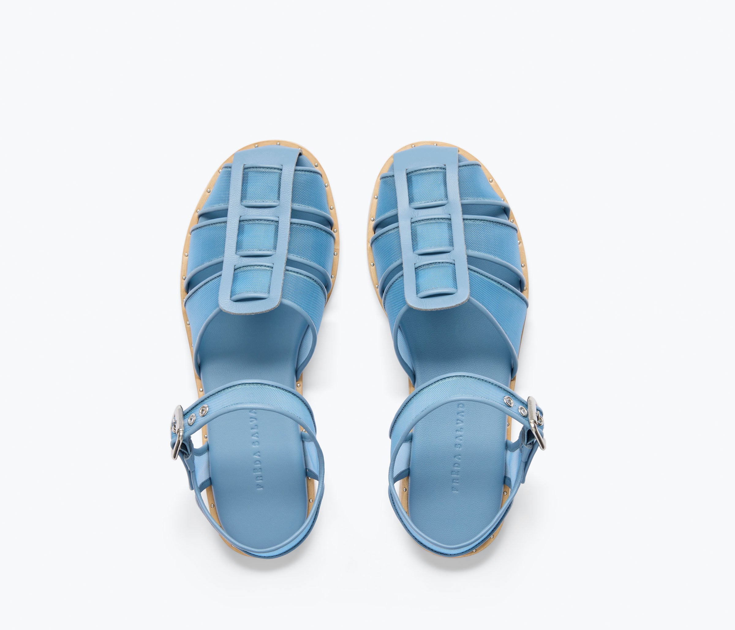 SERA - Denim Mesh, [product-type] - FREDA SALVADOR Power Shoes for Power Women