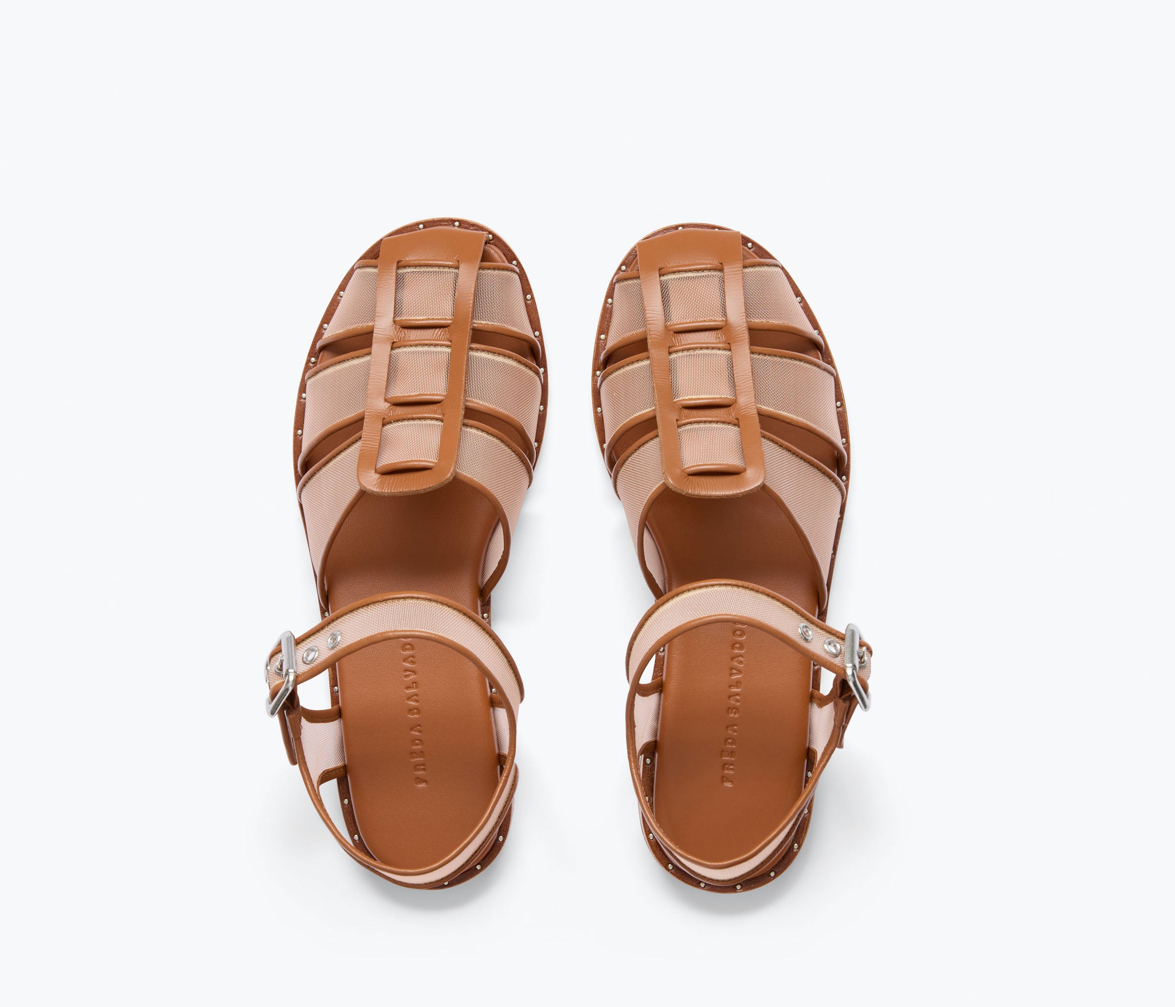 SERA - Stone Mesh, [product-type] - FREDA SALVADOR Power Shoes for Power Women