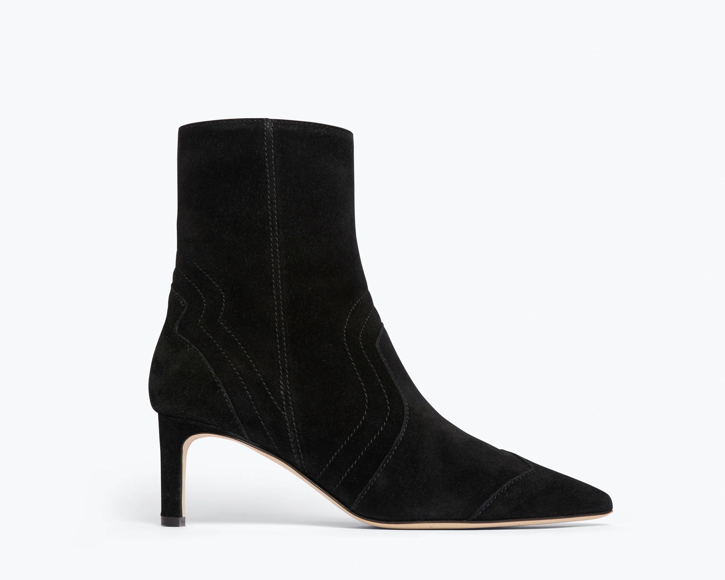 SHAINA boot in Black Suede, front view