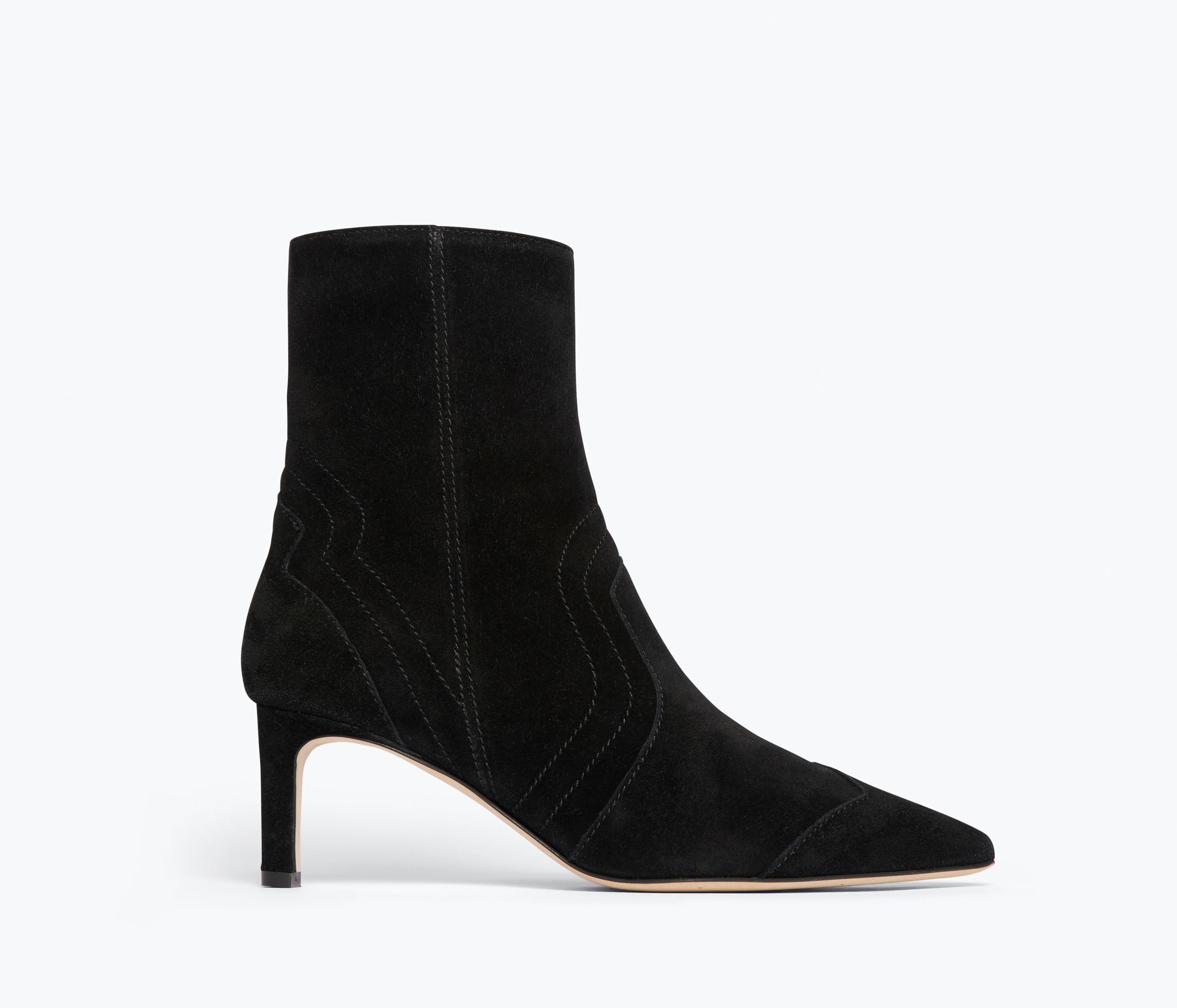 SHAINA boot in Black Suede, front view